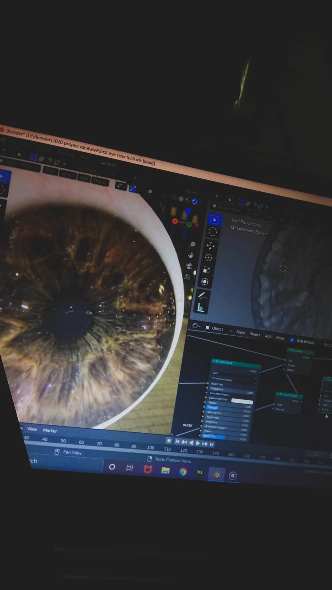 Macro Iris Model 2